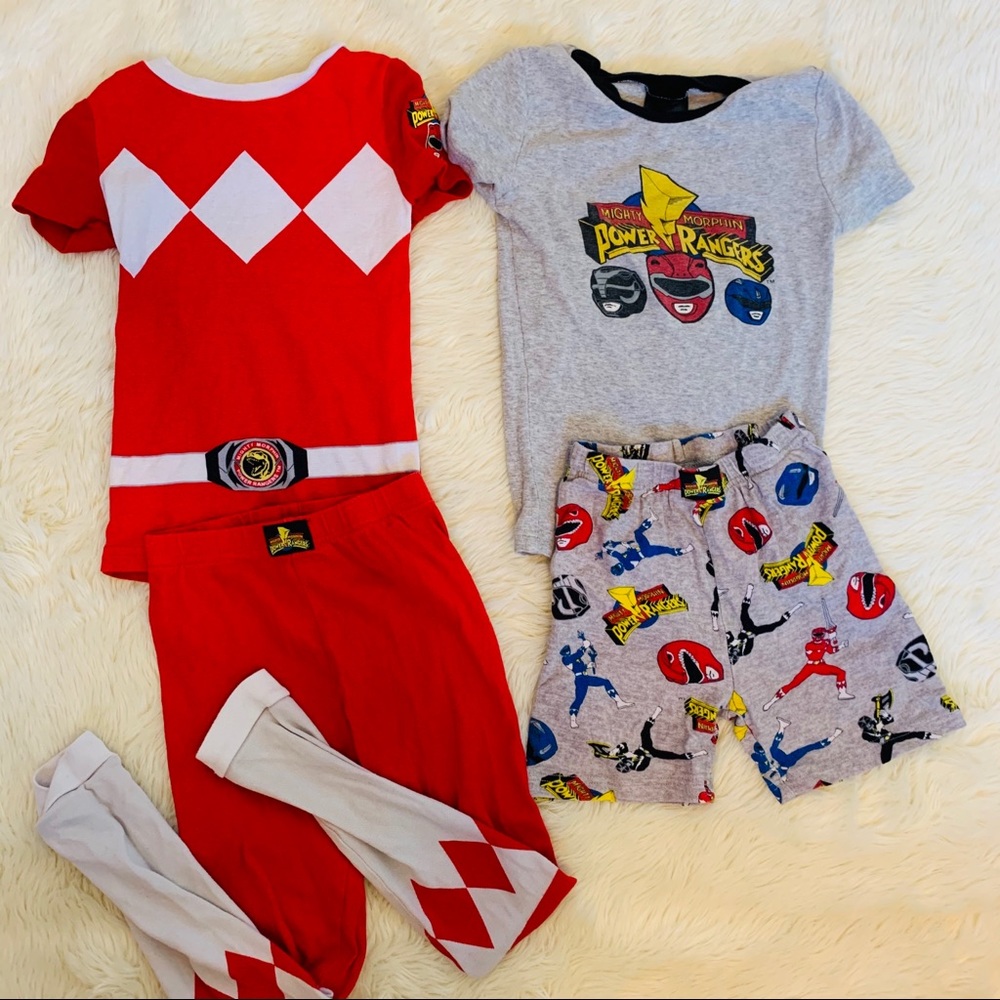SOLD Boy’s Power Rangers Pajama Set Size 7